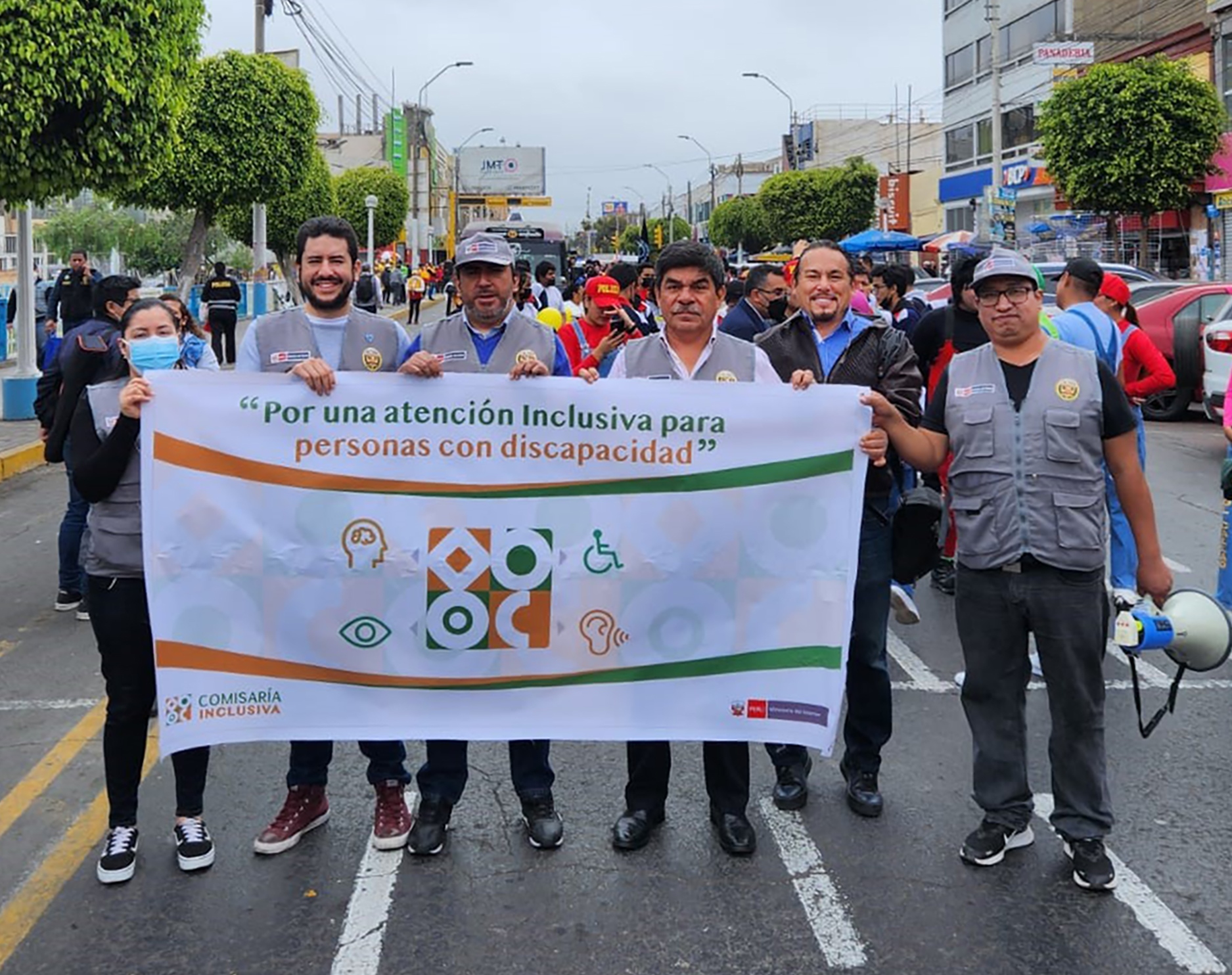 Callao: realizan pasacalle para promover derechos de personas con discapacidad