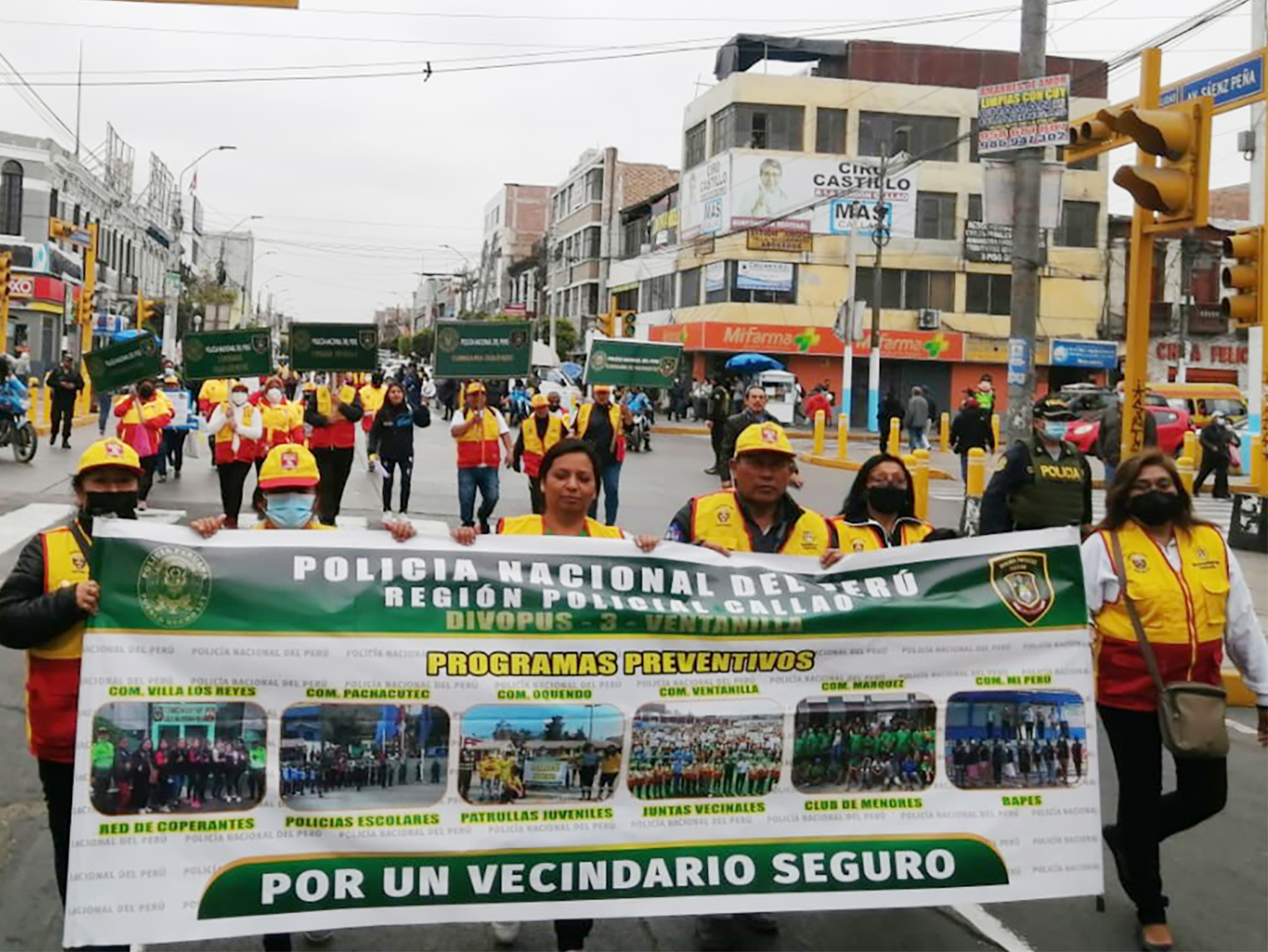 Callao: realizan pasacalle para promover derechos de personas con discapacidad