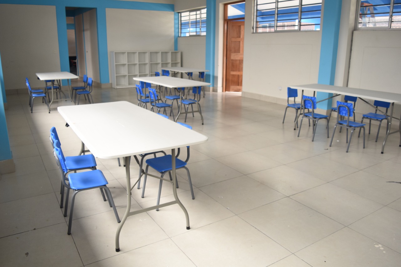 Moderna infraestructura educativa en Purupamba ya está casi lista para su entrega