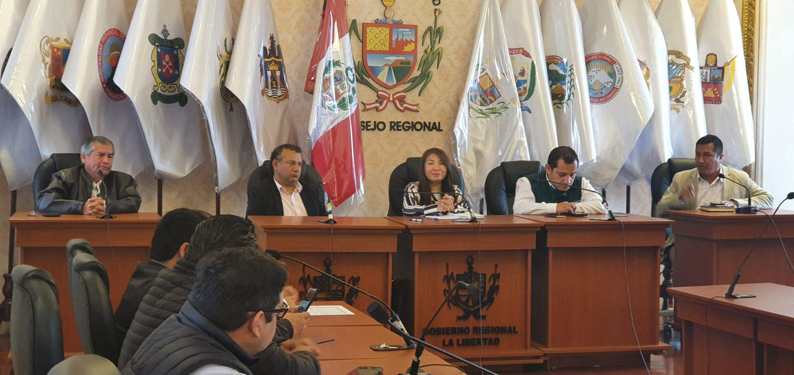 La Libertad: Reunión de trabajo