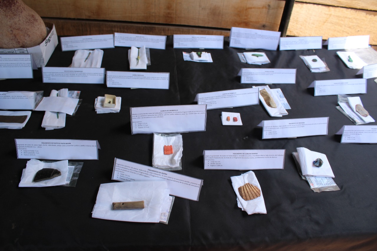 Ministerio de Cultura evidencia 62 piezas culturales en Sitio Arqueológico de Wayna Taucaray – Cusco