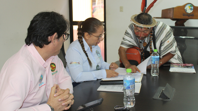 Gobierno Regional de Ucayali atendió demandas de Federación Ashaninka Bajo Urubamba
