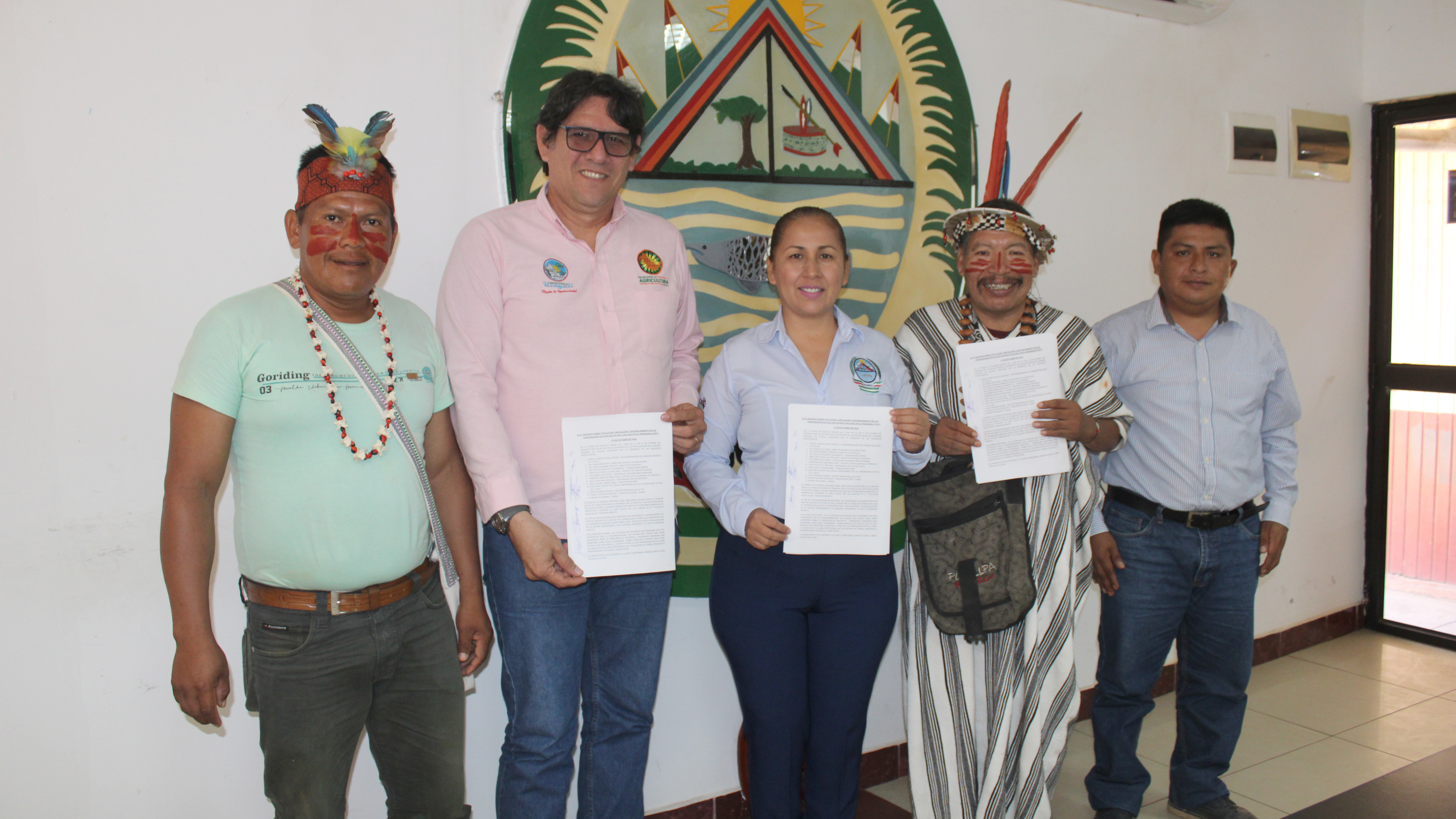 Gobierno Regional de Ucayali atendió demandas de Federación Ashaninka Bajo Urubamba