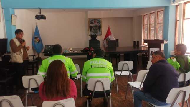 Arequipa: Ministerio de Cultura realizó capacitación a personal policial de la provincia de Caylloma sobre Tráfico Ilícito de Bienes Muebles