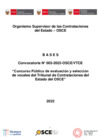 Vista preliminar de documento Bases de la Convocatoria N° 003-2022-OSCE/VTCE - Concurso Público de evaluación y selección de Vocales del Tribunal de Contrataciones del Estado del OSCE