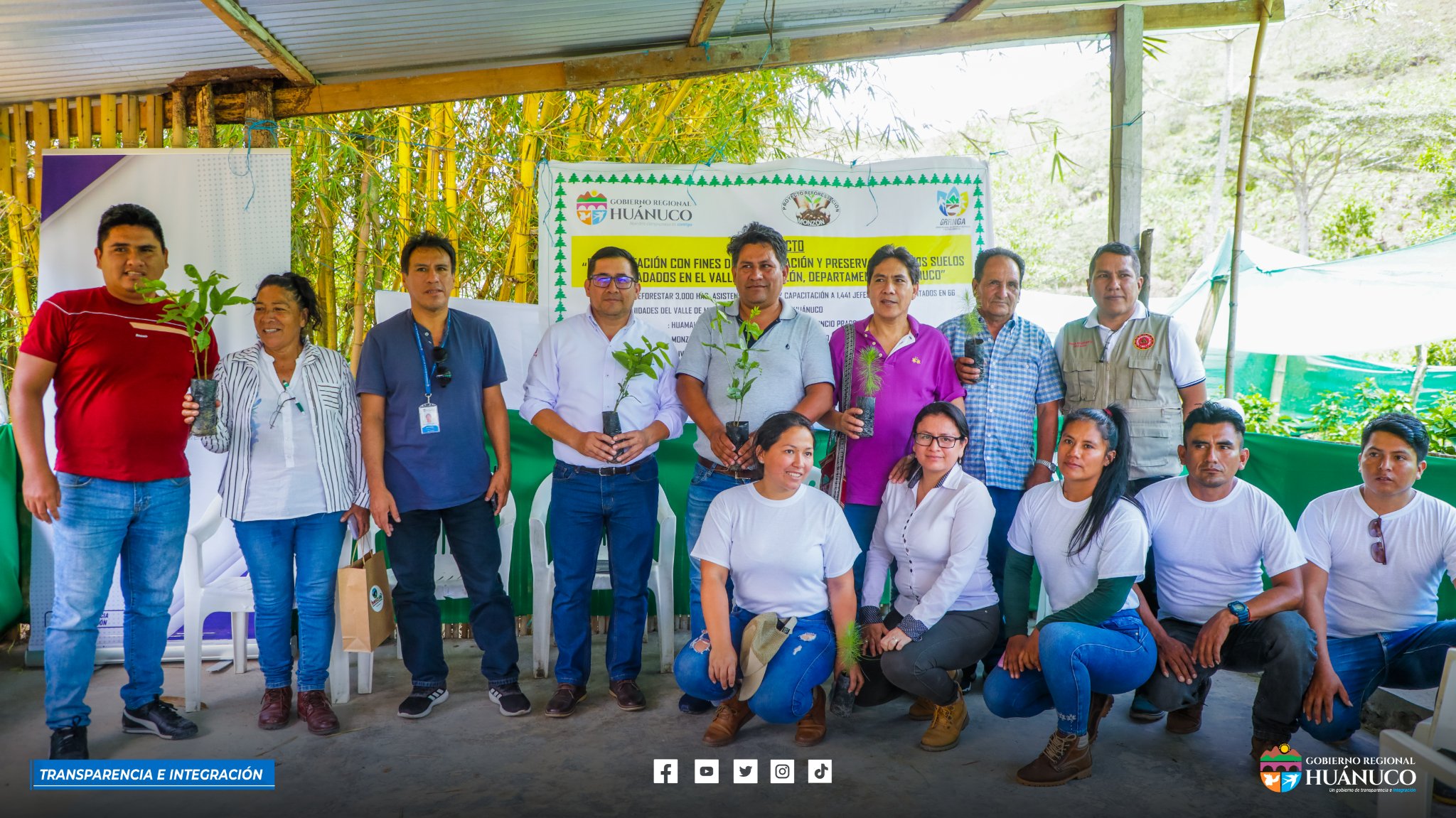 GOREHCO REFORESTARÁ SUELOS DEGRADADOS