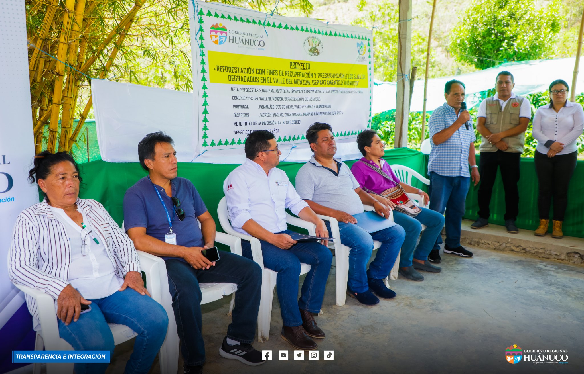GOREHCO REFORESTARÁ SUELOS DEGRADADOS