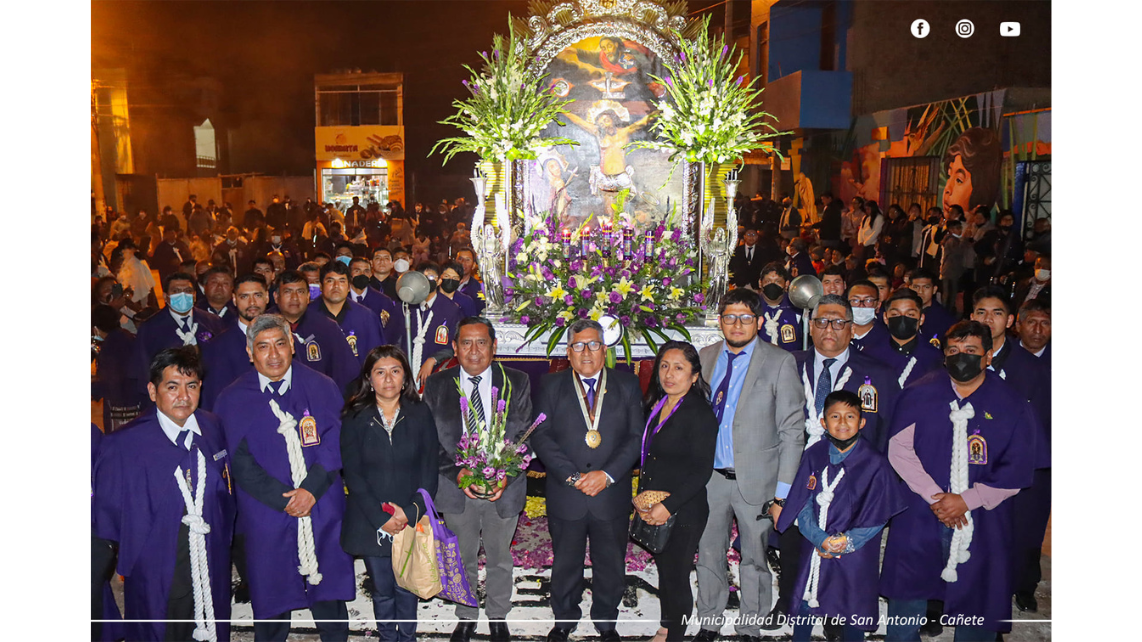 homenaje al Señor de los Milagros