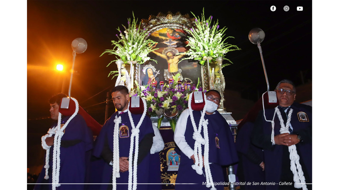 homenaje al Señor de los Milagros