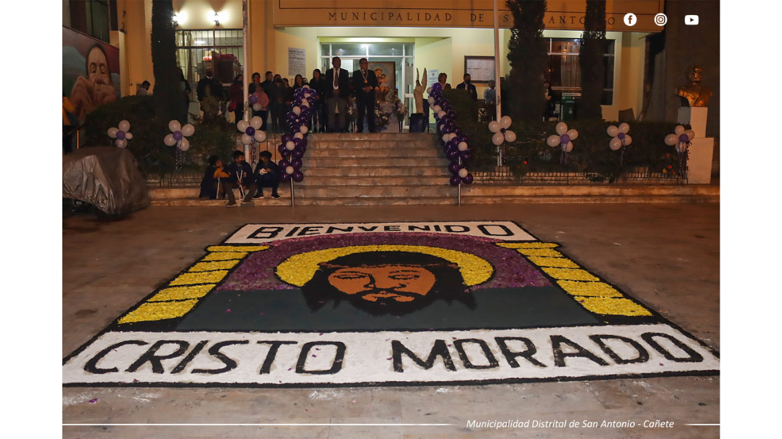 homenaje al Señor de los Milagros