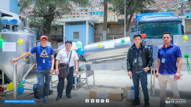 GOREHCO DOTA DE EQUIPOS A PRODUCTORES DE AMBO