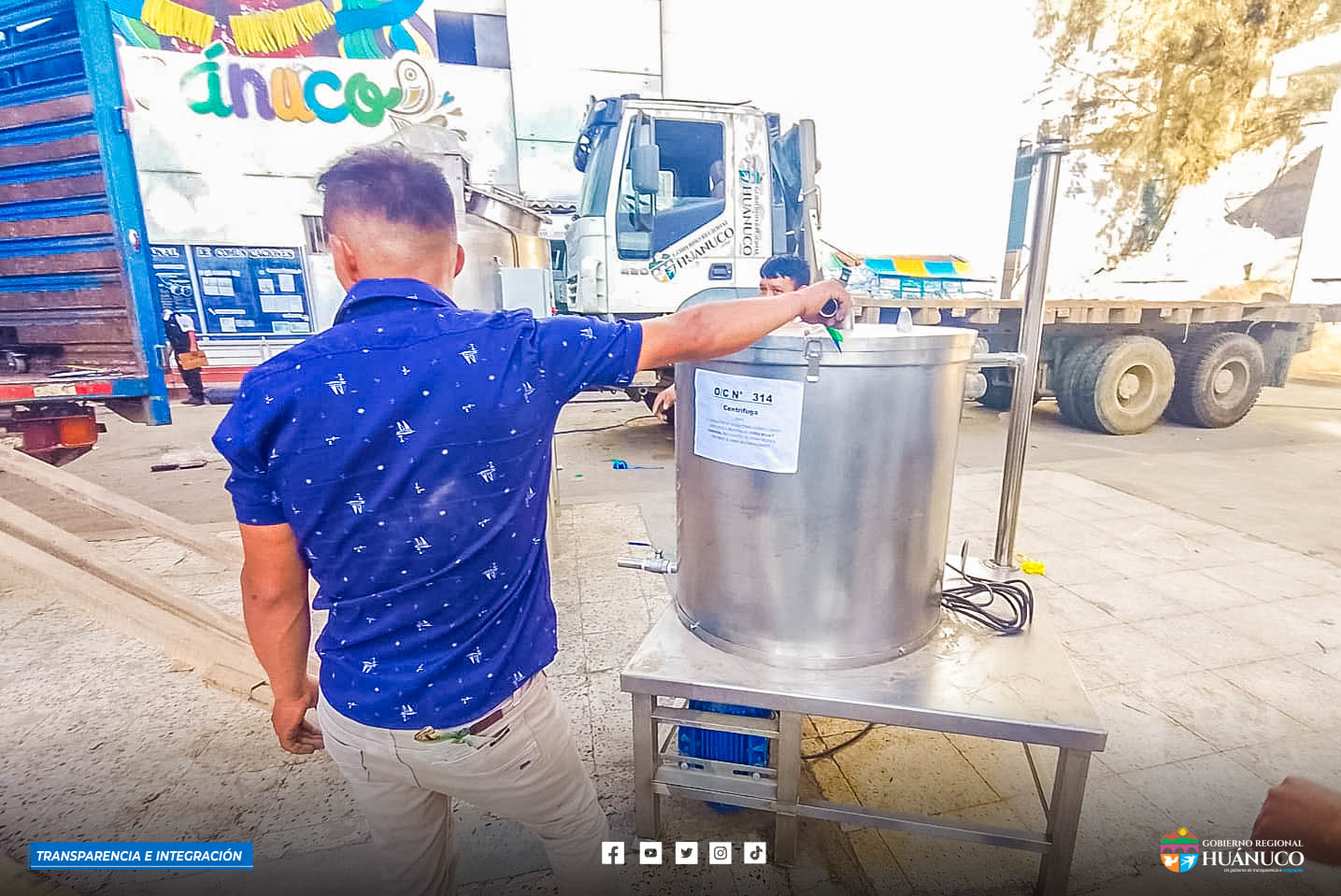 GOREHCO DOTA DE EQUIPOS A PRODUCTORES DE AMBO