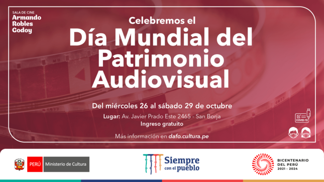 Ministerio de Cultura celebra el Día Mundial del Patrimonio Audiovisual 