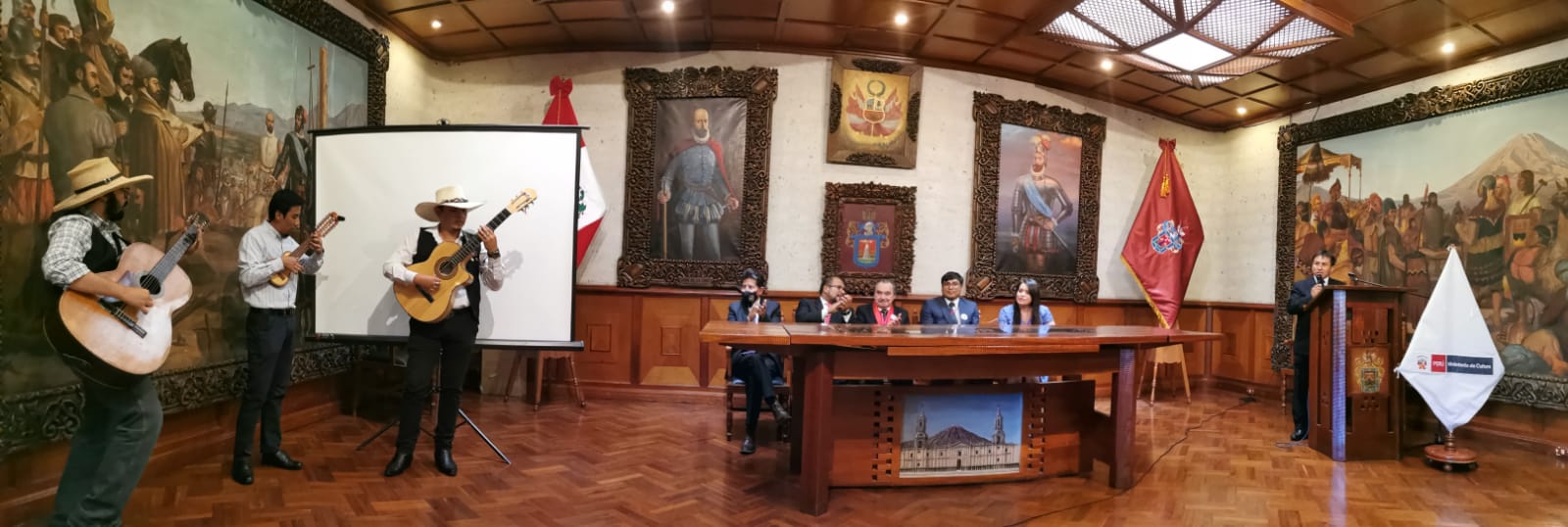 Arequipa: Ministerio de Cultura entregó diploma y medalla a Eduardo Ugarte y Chocano en reconocimiento como Personalidad Meritoria