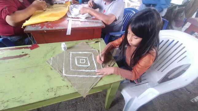 Pasco: Ministerio de Cultura participó en VI Festival de Telas Teñidas en la Comunidad Nativa Tsachopén en Oxapampa