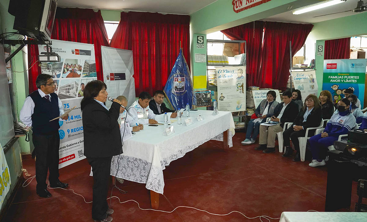 Nueva infraestructura de la IE 6048 Jorge Basadre se construirá con altos estándares internacionales