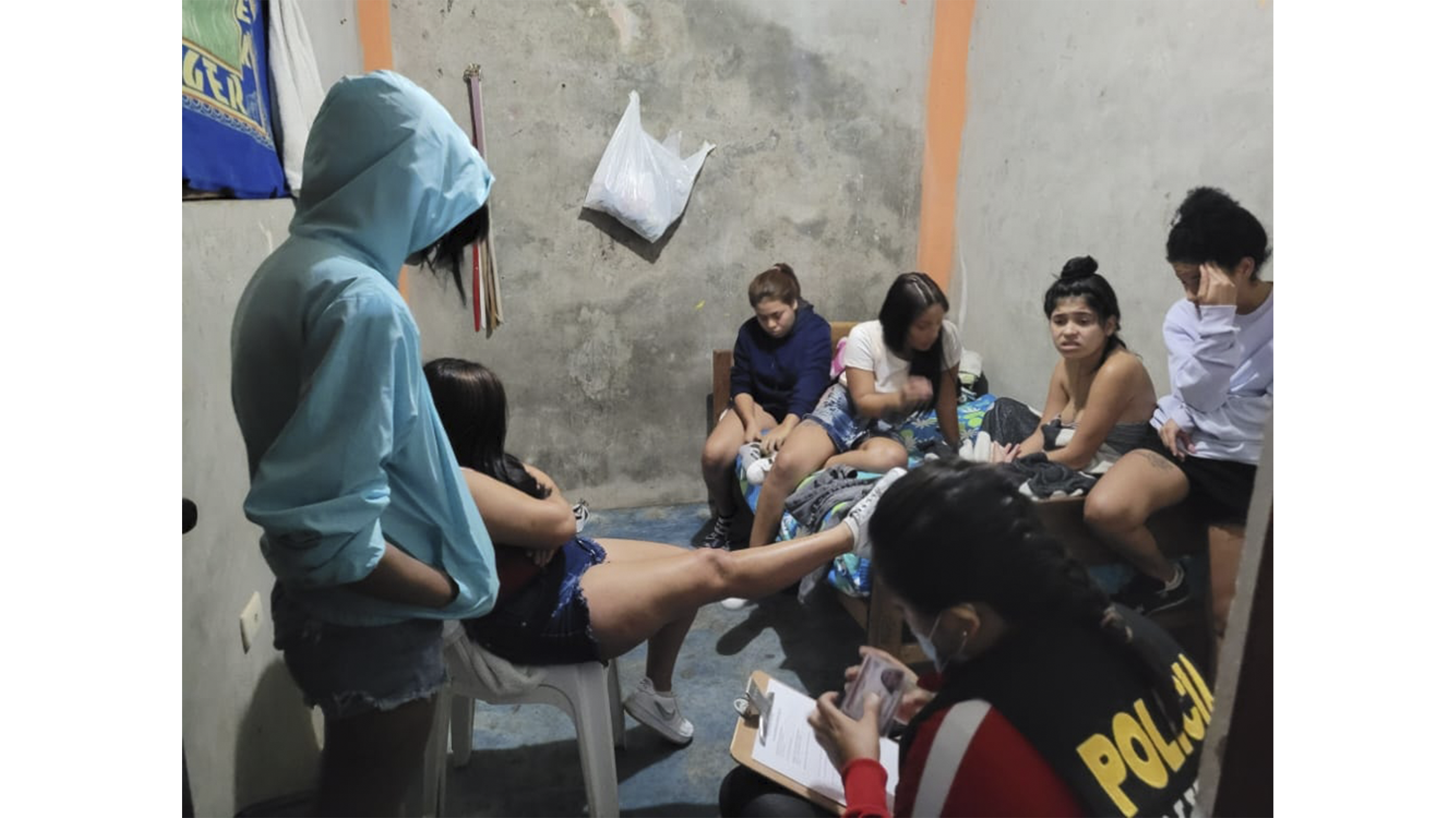 Operativo de trata de personas en el distrito de San Nicolás