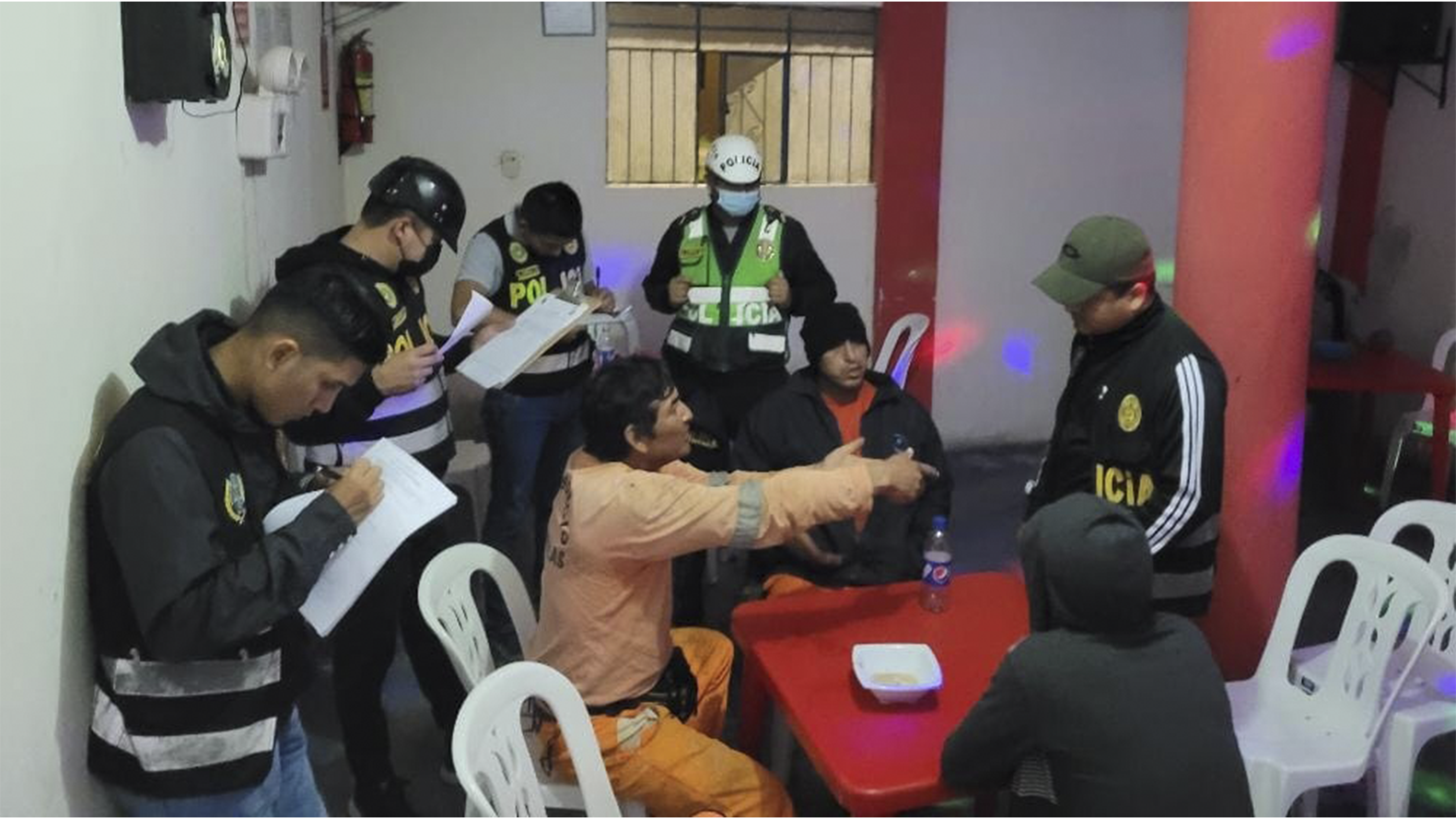 Operativo de trata de personas en el distrito de San Nicolás