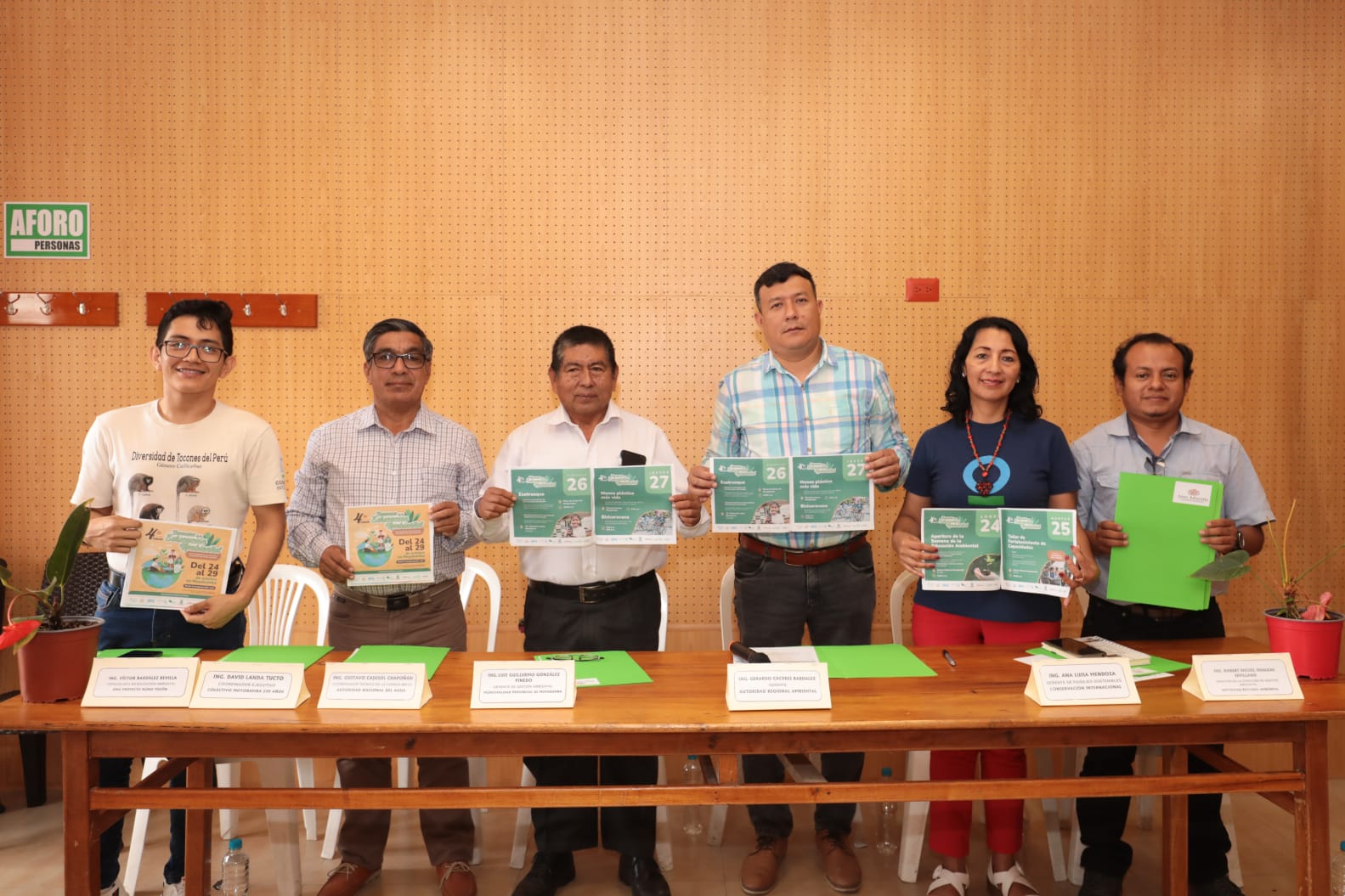Representantes de entidad públicas y privadas forman parte de las actividades por la Semana de la Educación Ambiental
