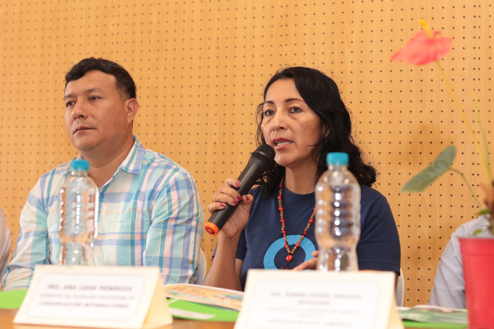 Sra. Ana Luis Mendoza, Gerente de Paisajes Sostenibles de Conservación Internacional