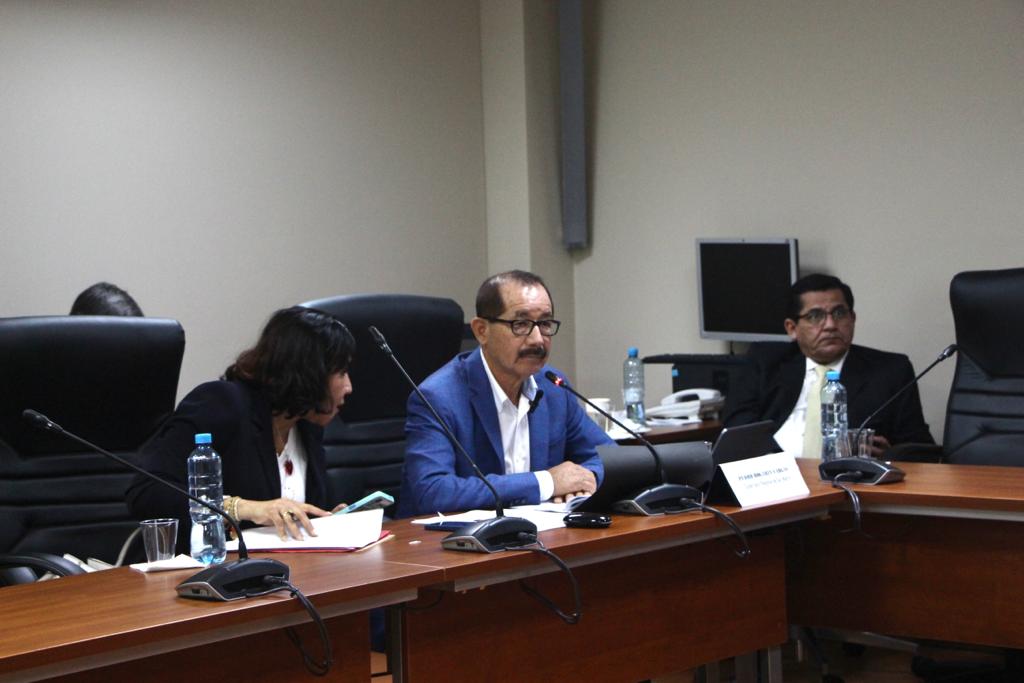 Gobernador regional Pedro Bogarín Vargas sustento el presupuesto 2023 en Lima