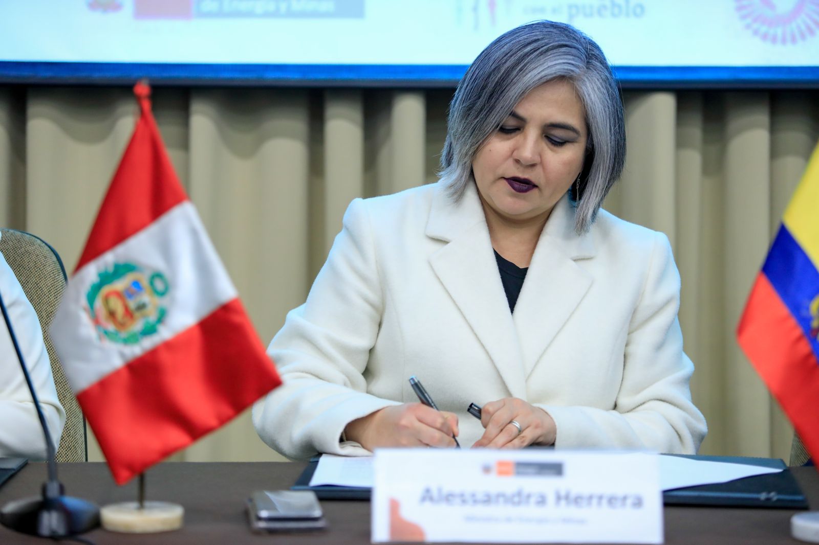 ministra Herrera