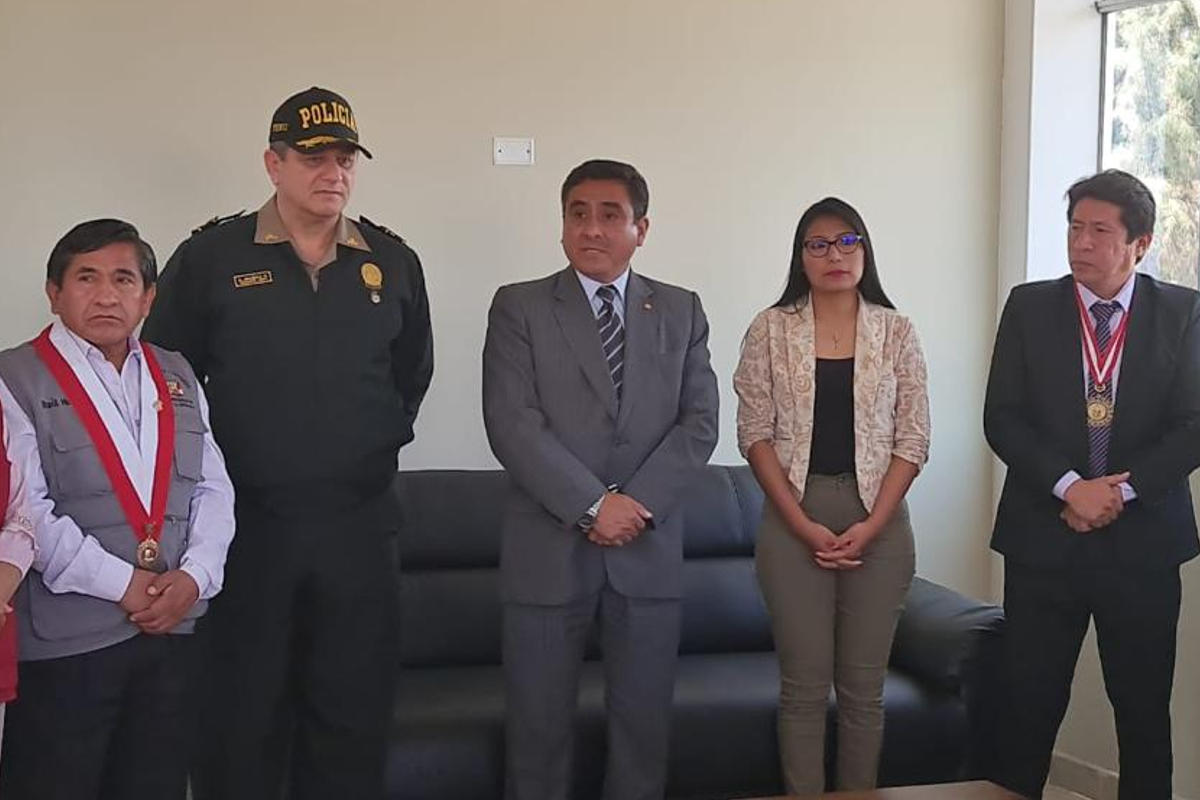 Mininter recibe terreno para construir nueva escuela de la Policía Nacional en Ica