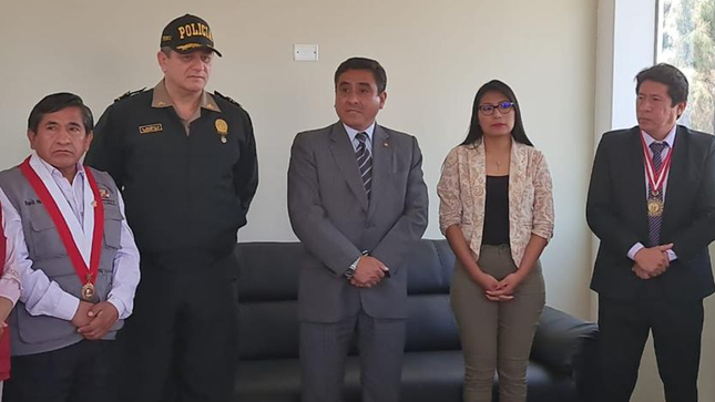 Mininter recibe terreno para construir nueva escuela de la Policía Nacional en Ica