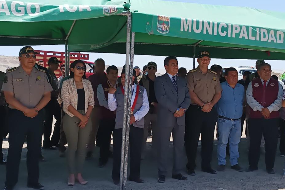 Mininter recibe terreno para construir nueva escuela de la Policía Nacional en Ica