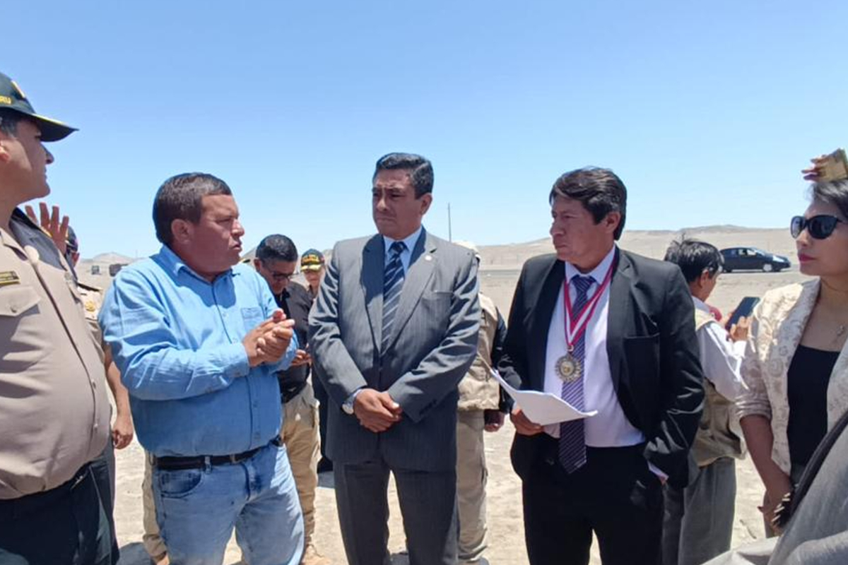 Mininter recibe terreno para construir nueva escuela de la Policía Nacional en Ica