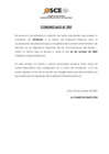 Vista preliminar de documento Comunicado N° 003 Concurso de CAS N° 047-2022-OSCE