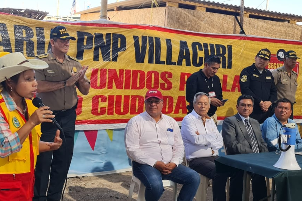 PNP promueve participación de la comunidad para fortalecer la seguridad ciudadana en Ica