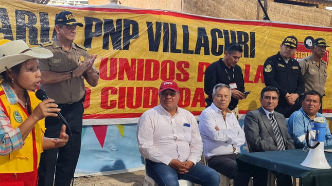 PNP promueve participación de la comunidad para fortalecer la seguridad ciudadana en Ica