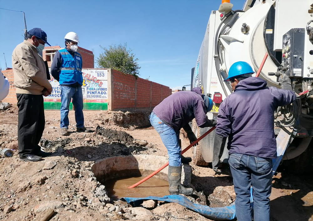 Sunass monitoreó trabajos en Chanu Chanu