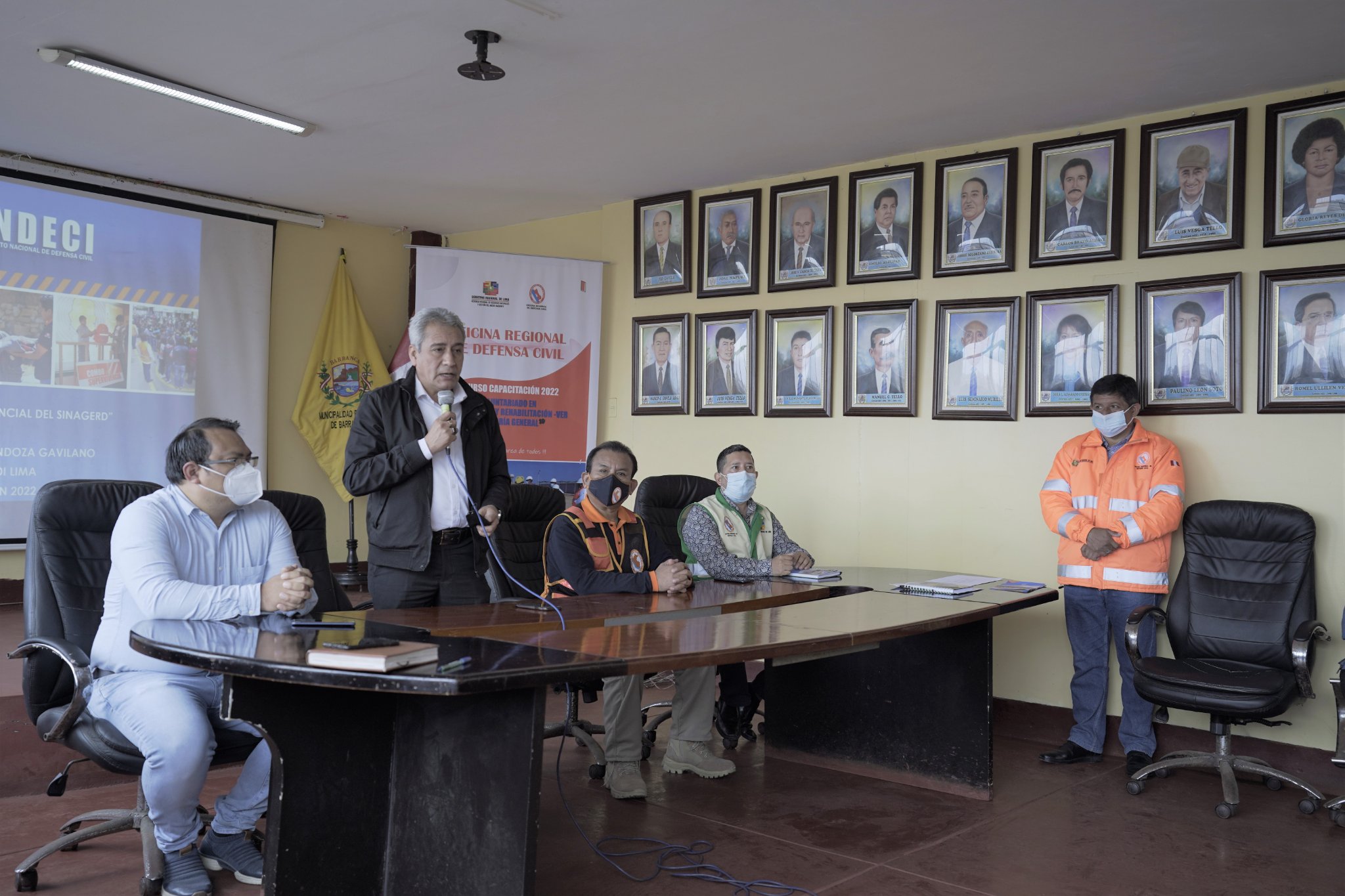 Curso de capacitación del voluntariado en emergencias y rehabilitación