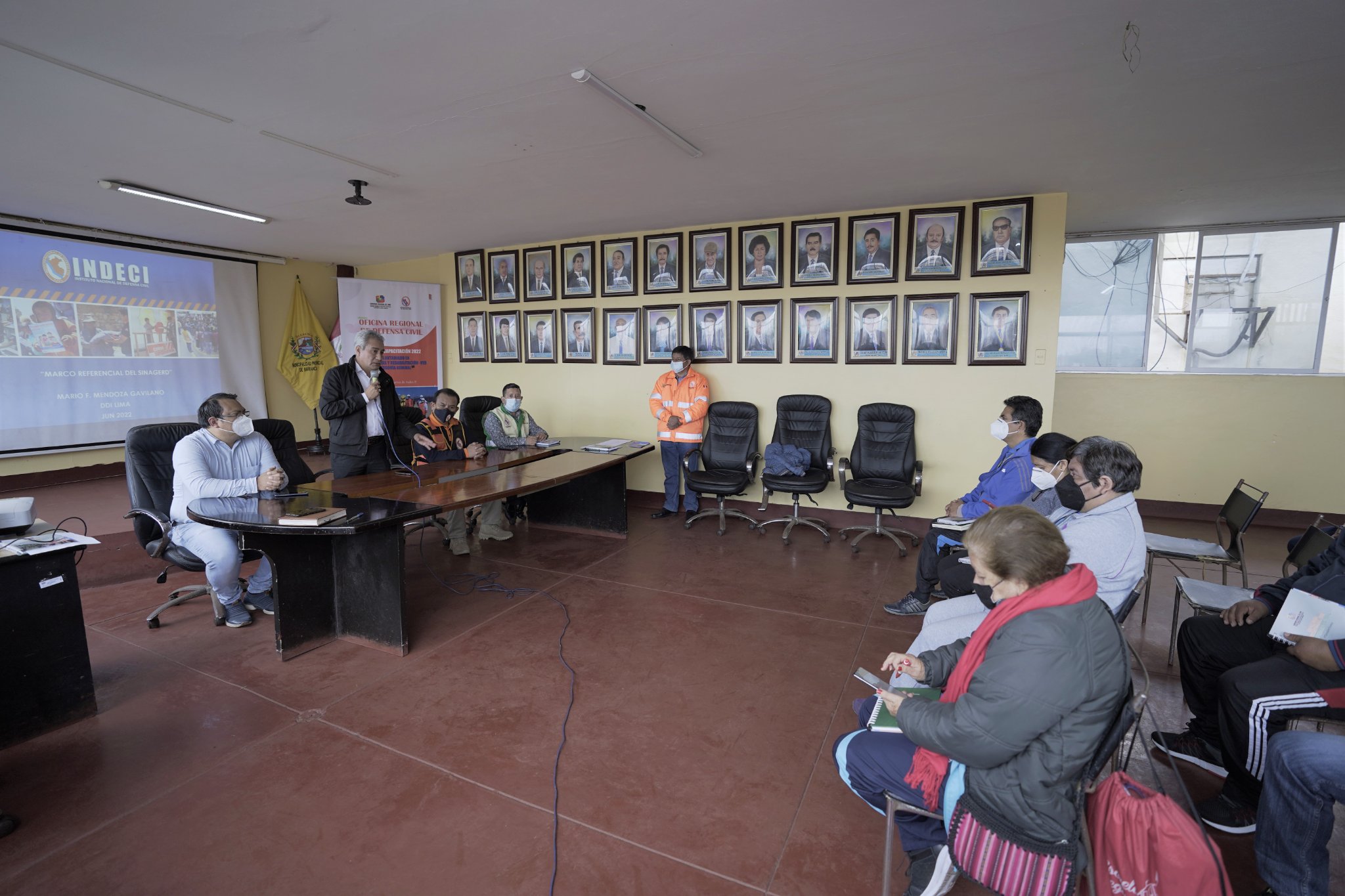 Curso de capacitación del voluntariado en emergencias y rehabilitación