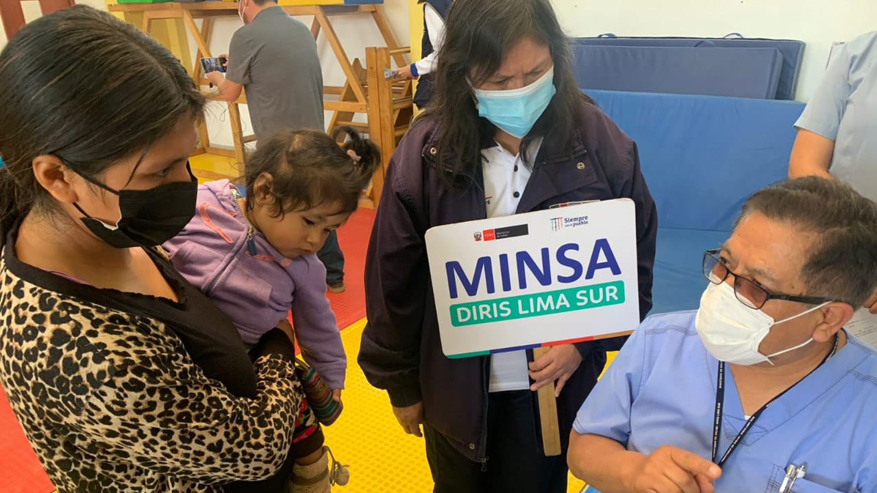 Más de 140 niños de Villa María del Triunfo son tamizados en agudeza visual