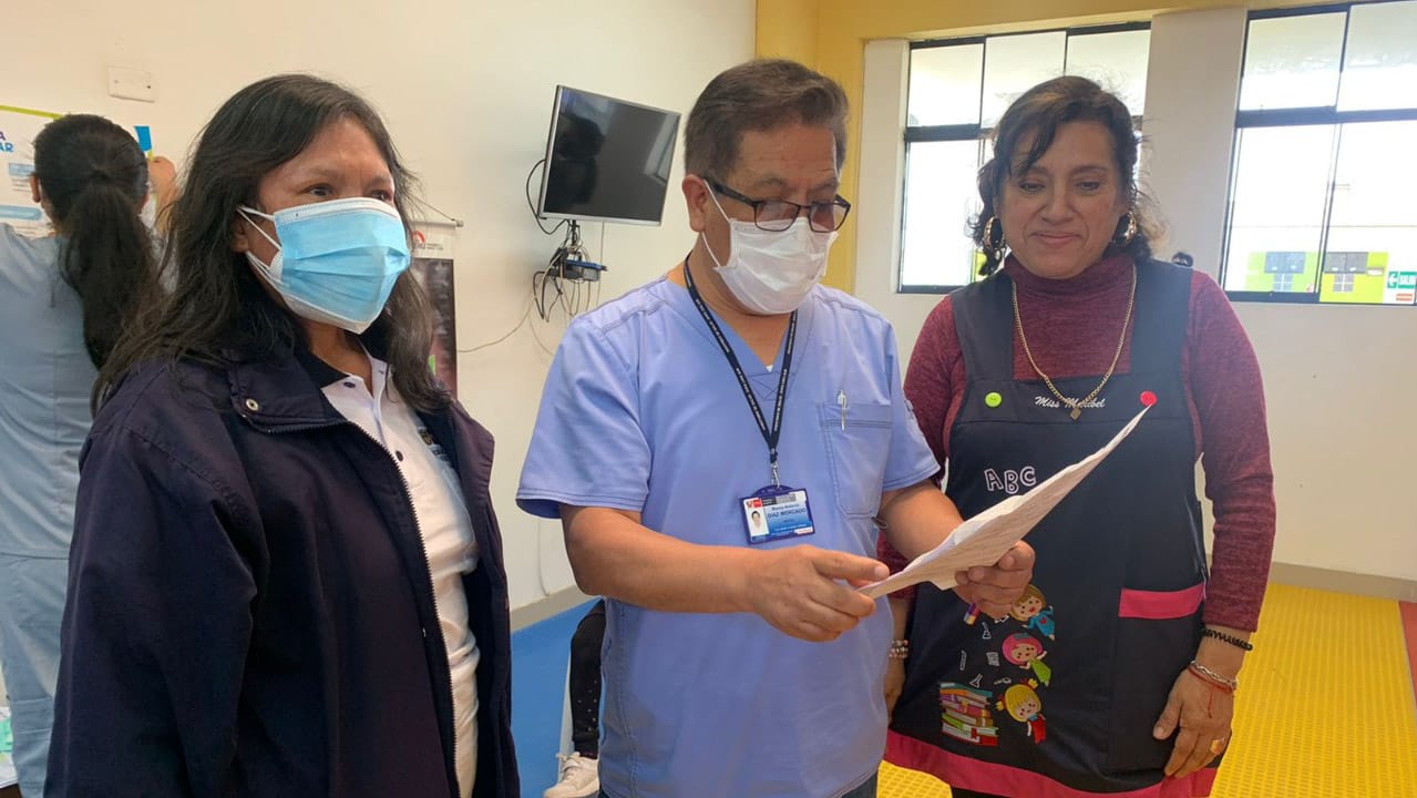 Más de 140 niños de Villa María del Triunfo son tamizados en agudeza visual