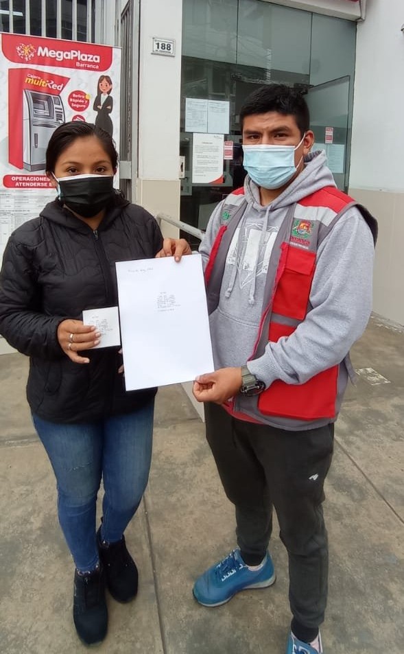 Usuarios de la Omaped cobran pensión de programa Contigo