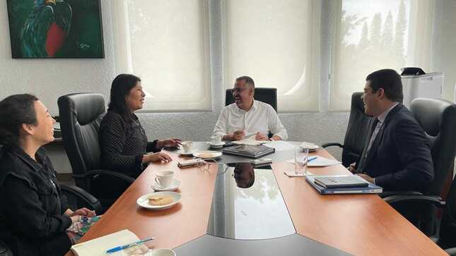 Ministra Betssy Chavez se reunió en Guatemala con el titular de Cultura de dicho país, Felipe Aguilar