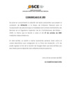 Vista preliminar de documento Comunicado N° 003 Concurso de CAS N° 048-2022-OSCE