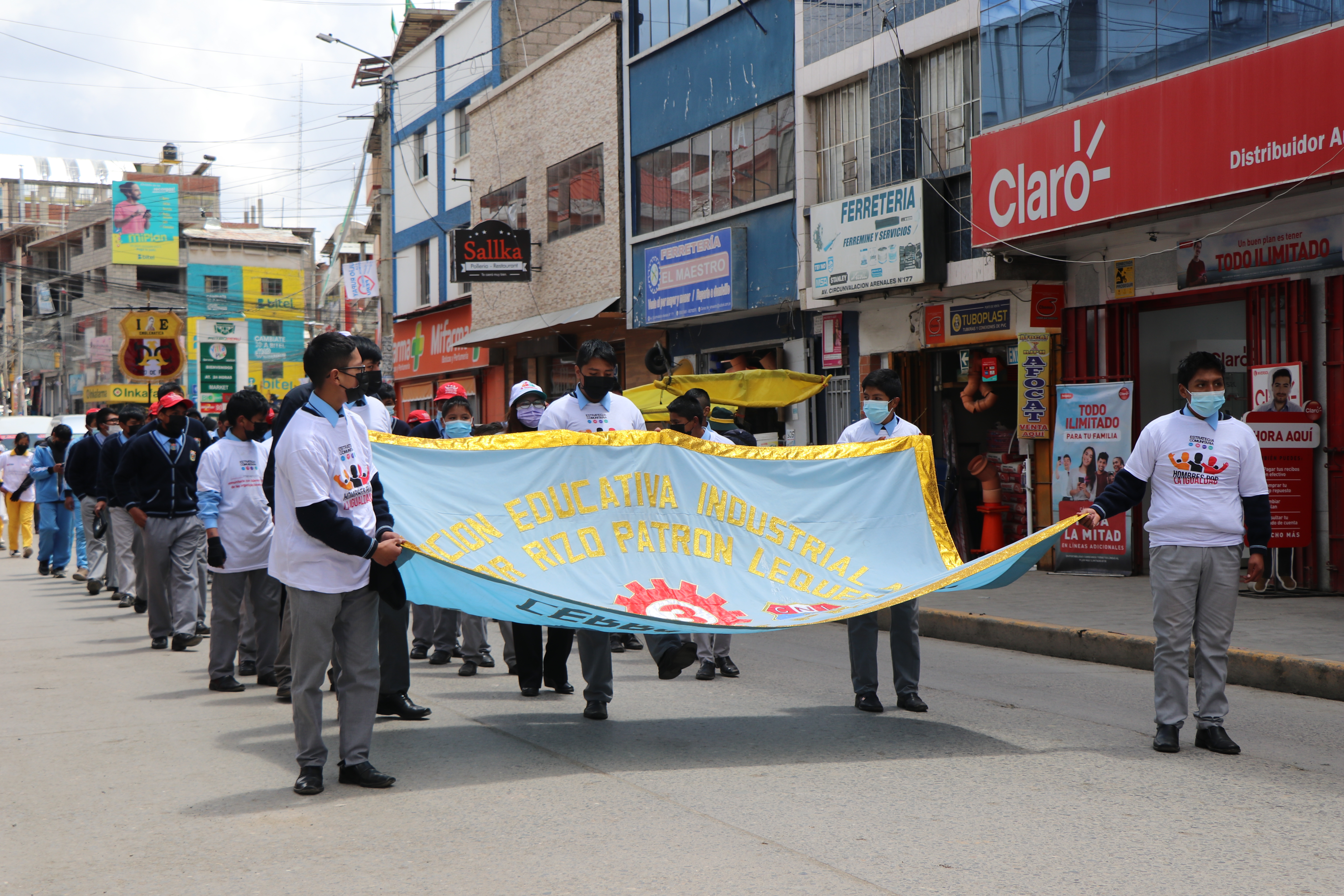 Participación del colegio Antenor Rizo Patrón Lequerica.