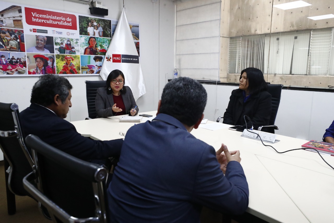 Ministerio de Cultura articula políticas en territorio de los pueblos indígenas u originarios de Ayacucho y Loreto