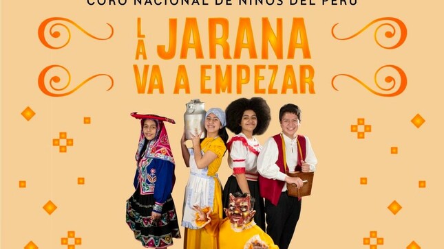 Ministerio de Cultura: Coro Nacional de Niños del Perú presenta nueva edición de concierto “La jarana va a empezar”