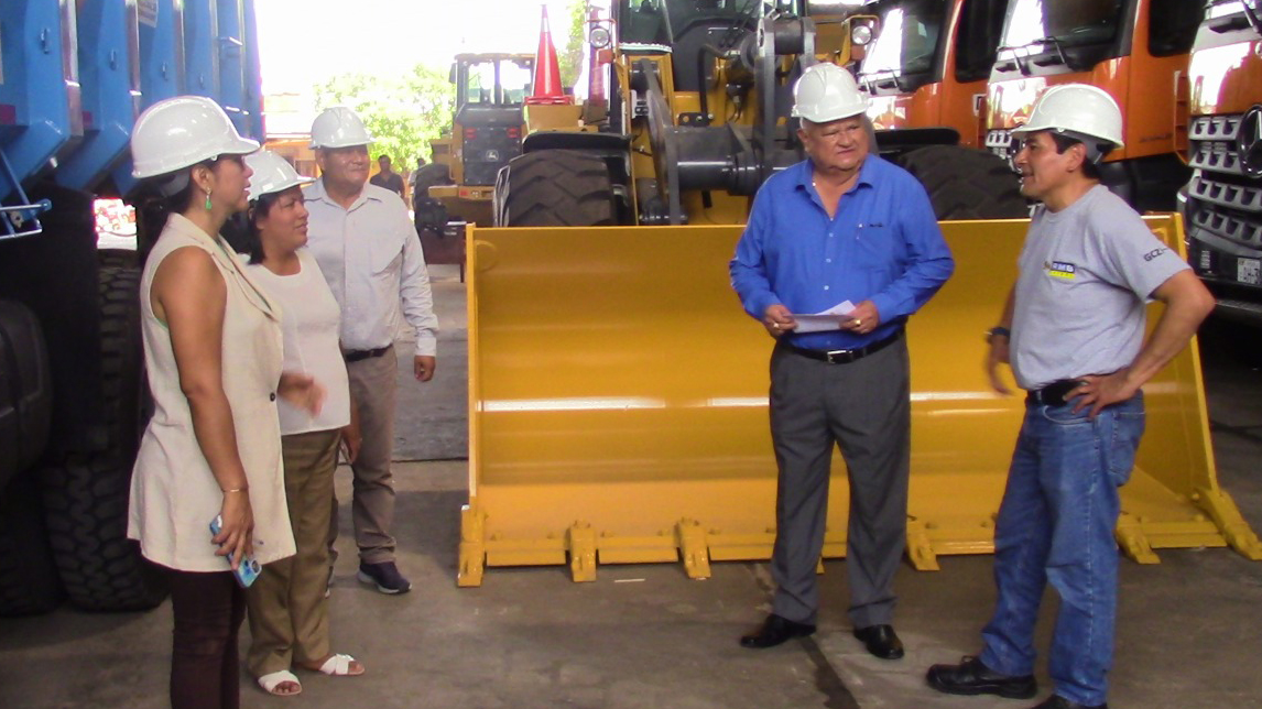 Dirección Regional de Transportes y Comunicaciones de Ucayali recepcionó modernas maquinarias para mantenimiento de las vías de la región.