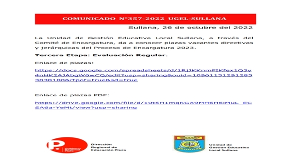 Comunicado 357