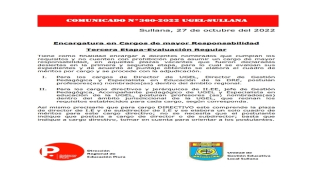 Comunicado 360