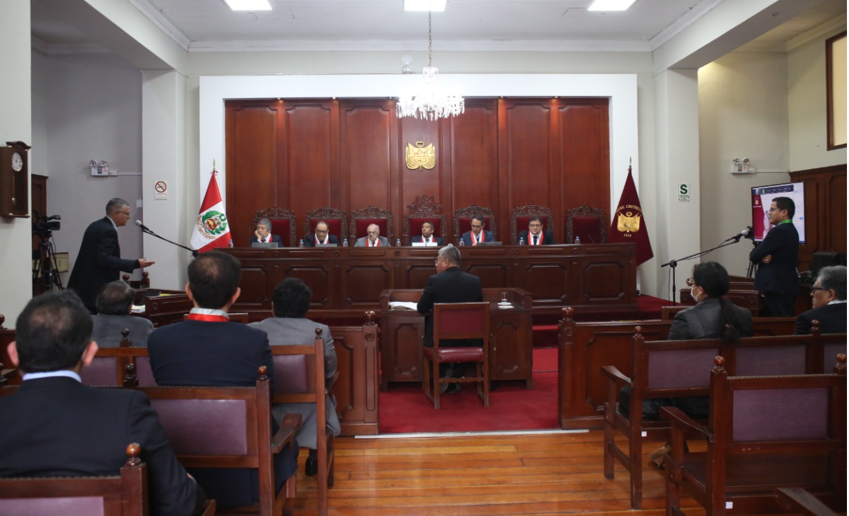 Pleno del Tribunal Constitucional del jueves 27 de octubre de 2022