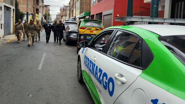 Mininter supervisa acciones de patrullaje integrado  en Santiago de Surco