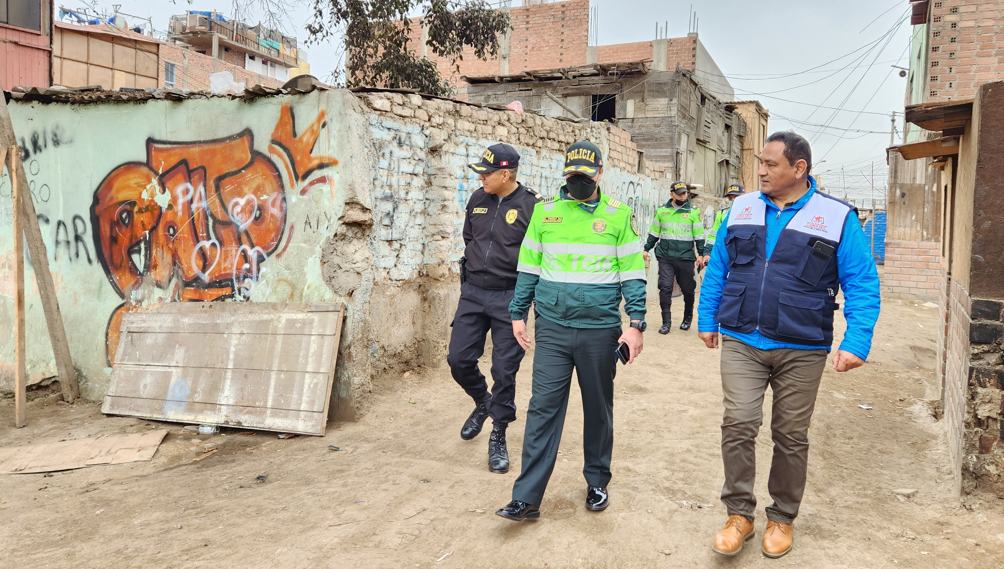 Mininter supervisa acciones de patrullaje integrado en Santiago de Surco